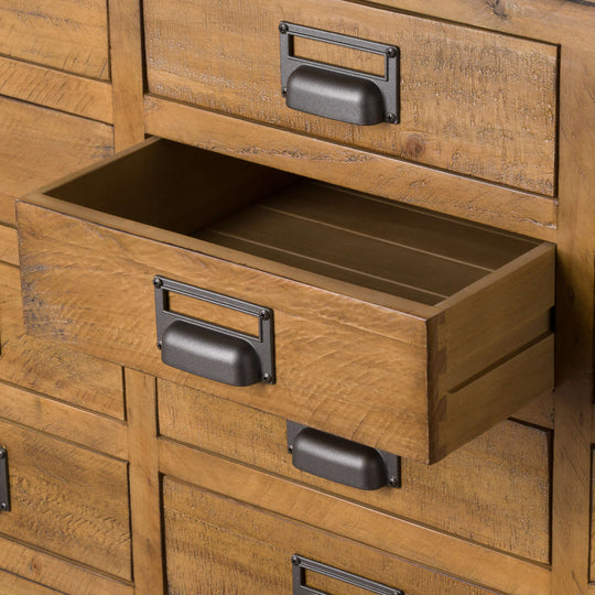 Maison Elegante The Draftsman Collection 20 Drawer Merchant Chest