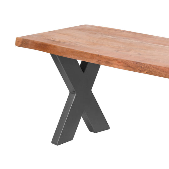 Maison Elegante Live Edge Collection Bench