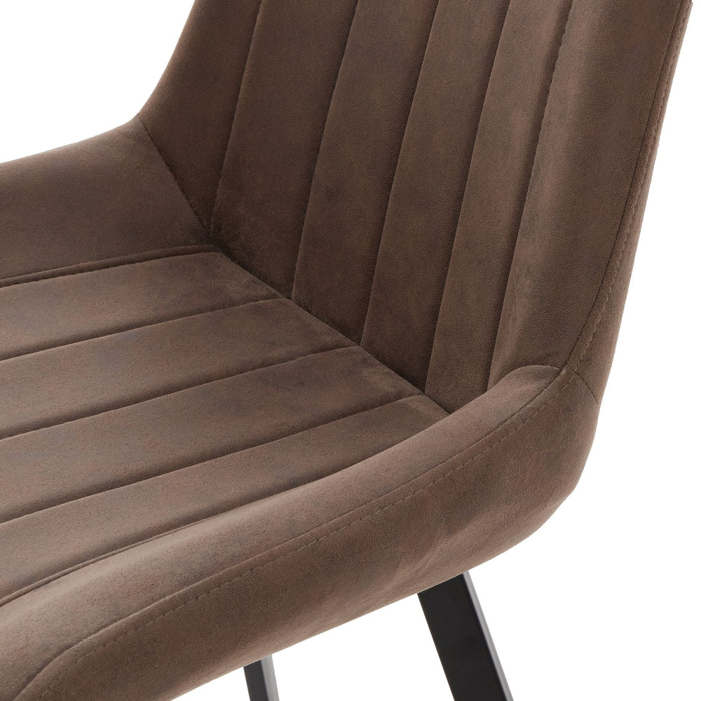 Maison Elegante Malmo Coffee Dining Chair