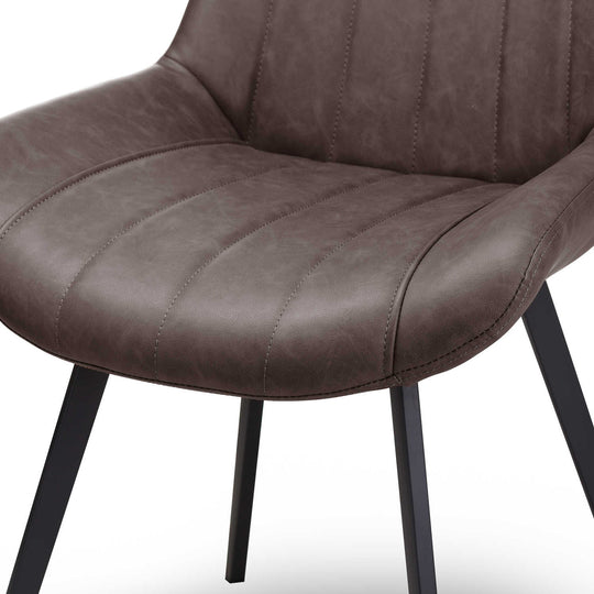 Maison Elegante Malmo Coffee Dining Chair