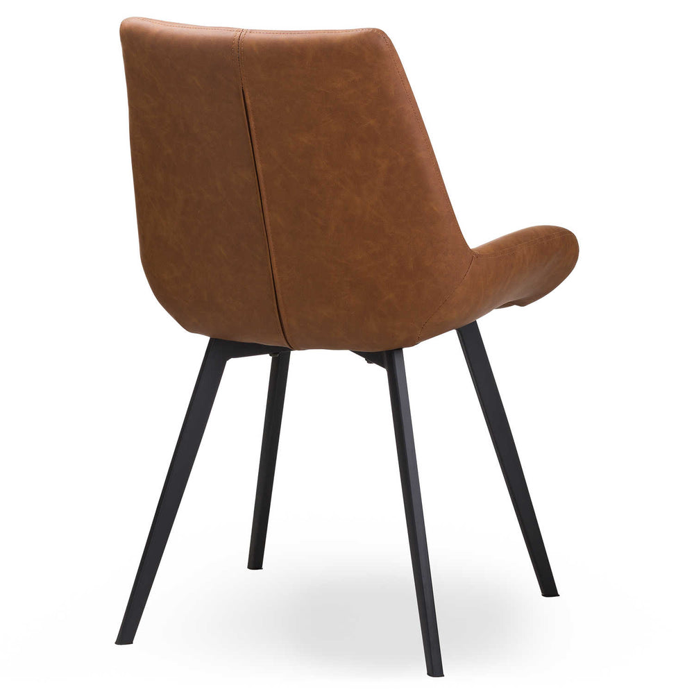 Maison Elegante Malmo Tan Dining Chair