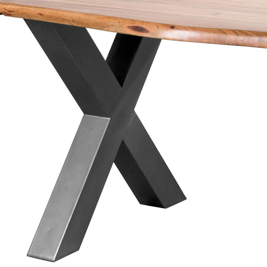 Maison Elegante Live Edge Large Dining Table