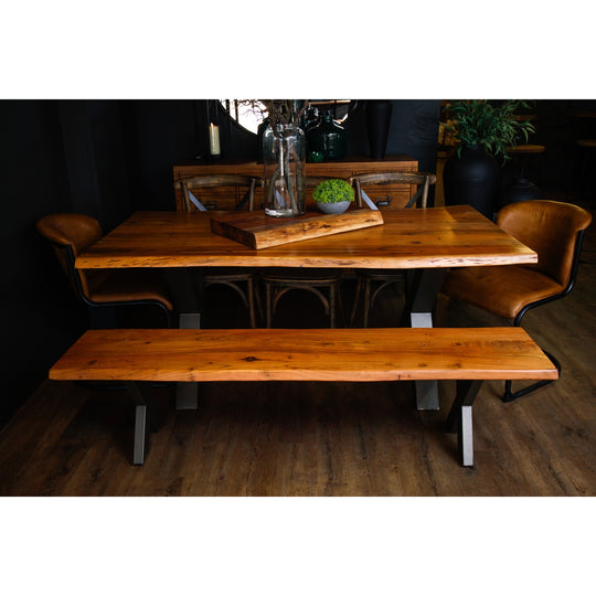 Maison Elegante Live Edge Large Dining Table