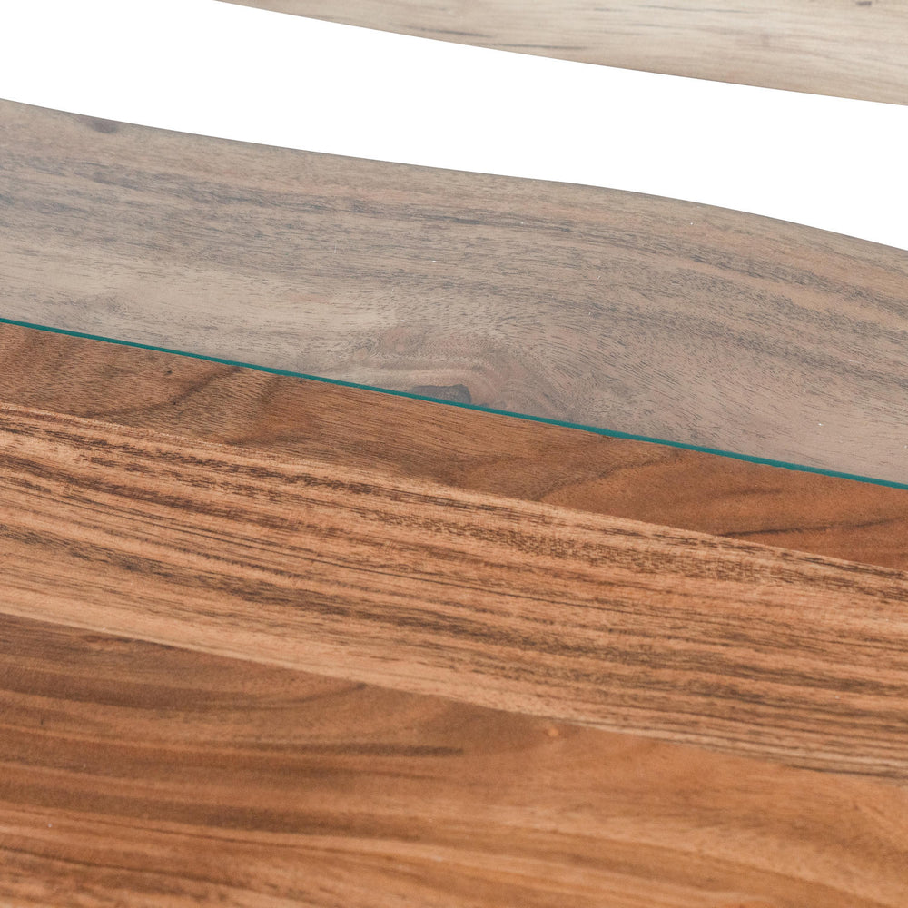 Maison Elegante Live Edge Collection River Coffee Table