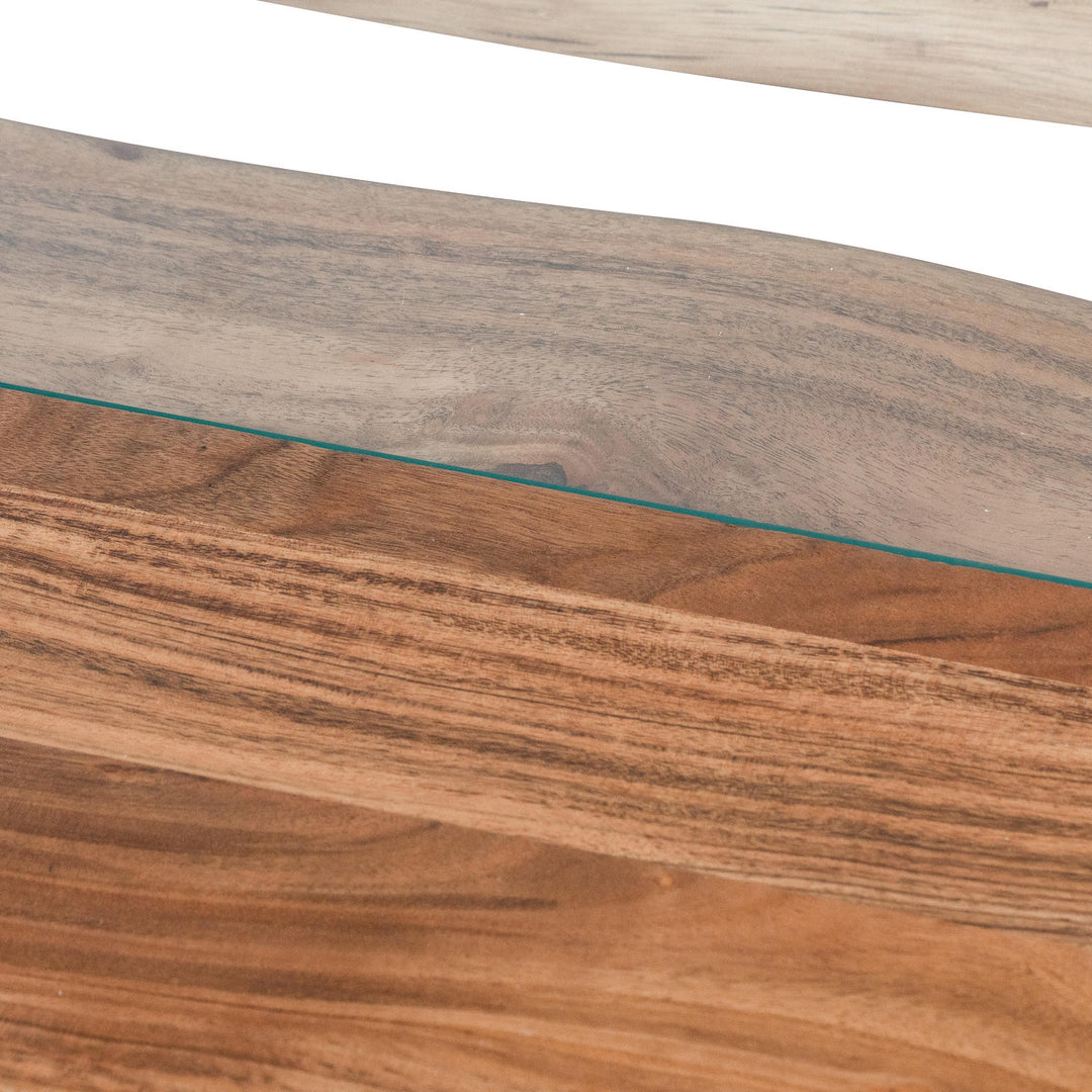 Maison Elegante Live Edge Collection River Coffee Table