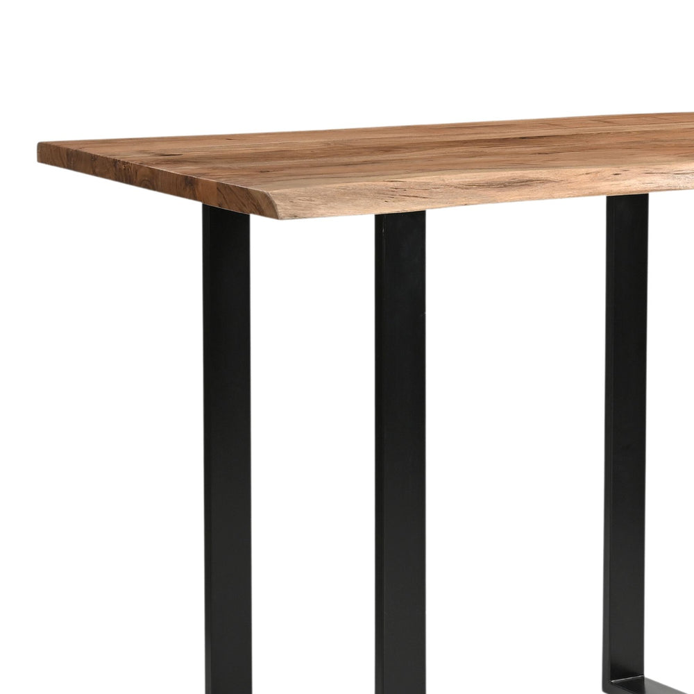 Maison Elegante Live Edge Bar Table