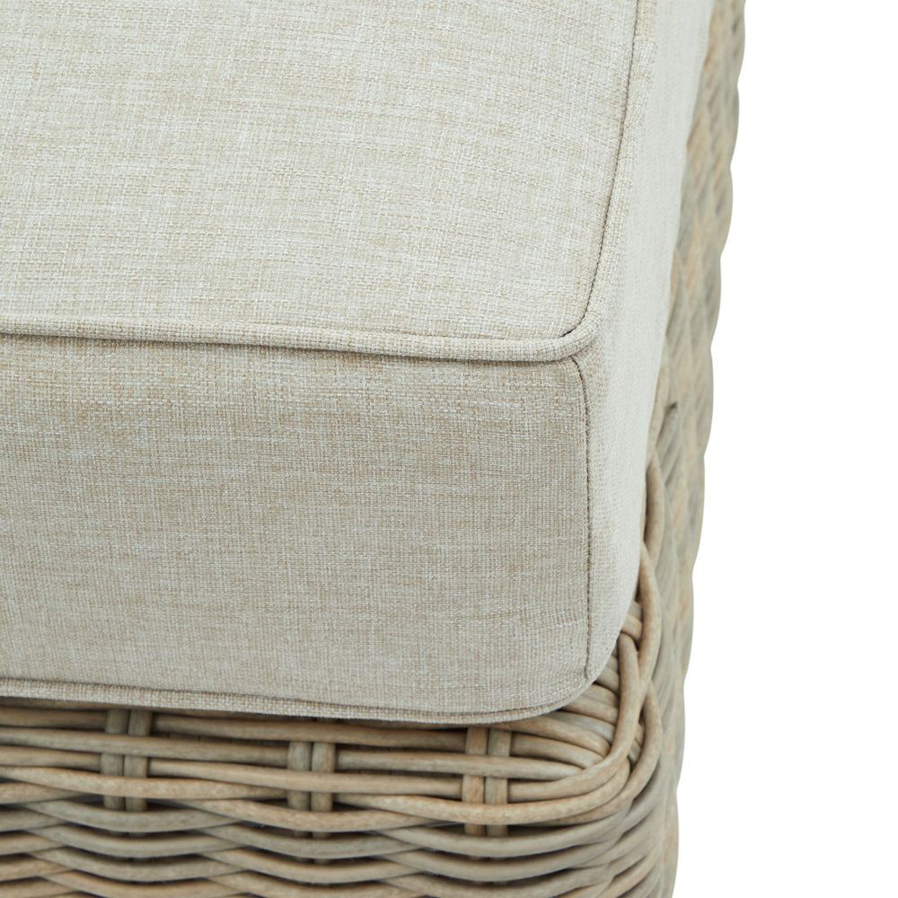 Maison Elegante Capri Collection Outdoor Footstool