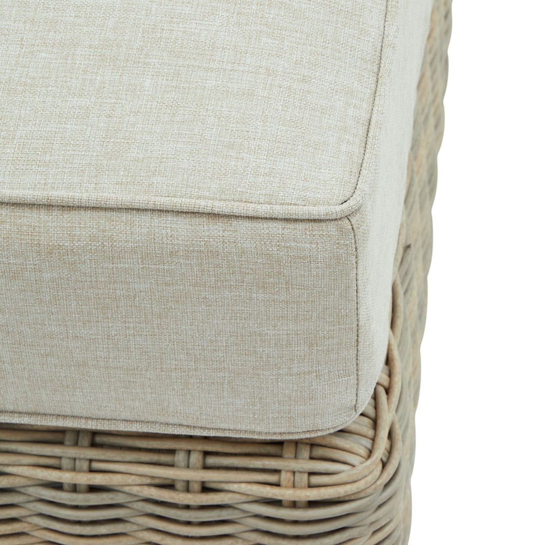 Maison Elegante Capri Collection Outdoor Footstool