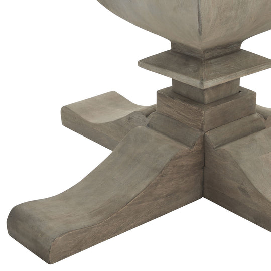Maison Elegante Copgrove Collection Pedestal Side Table
