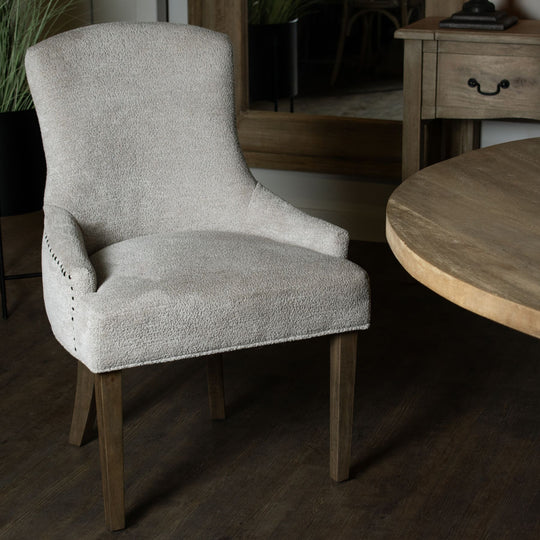 Maison Elegante Brockham Taupe Dining Chair
