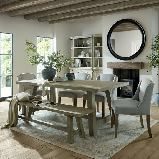 Maison Elegante Saltaire Collection Rectangular Dining Table