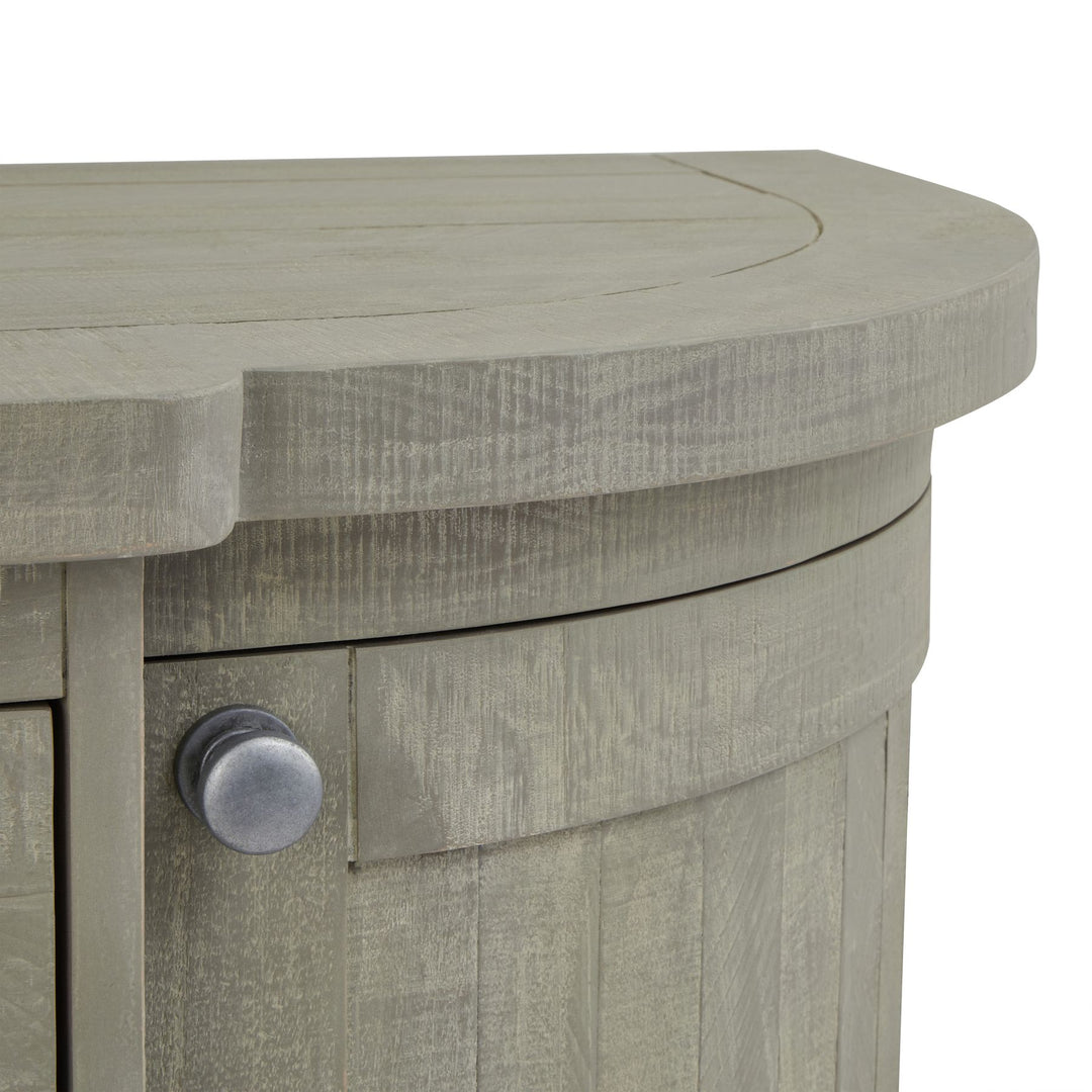 Maison Elegante Saltaire Collection 4 Door Sideboard With Drawer