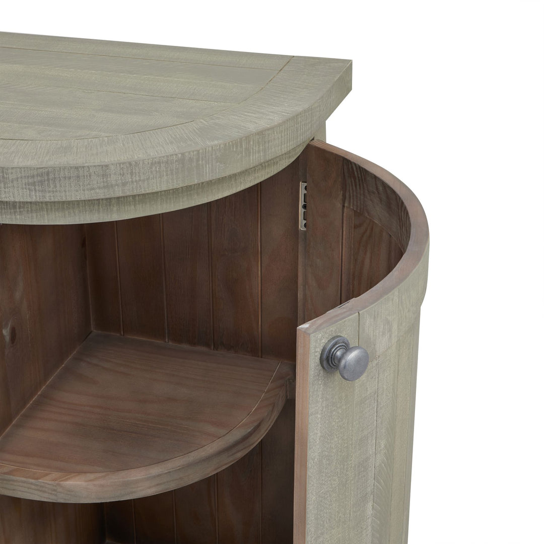 Maison Elegante Saltaire Collection 4 Door Sideboard With Drawer
