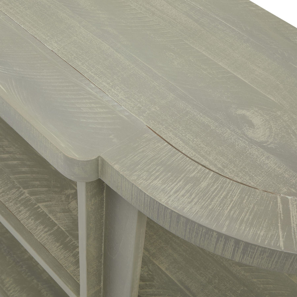 Maison Elegante Saltaire Collection 2 Shelf Console Table