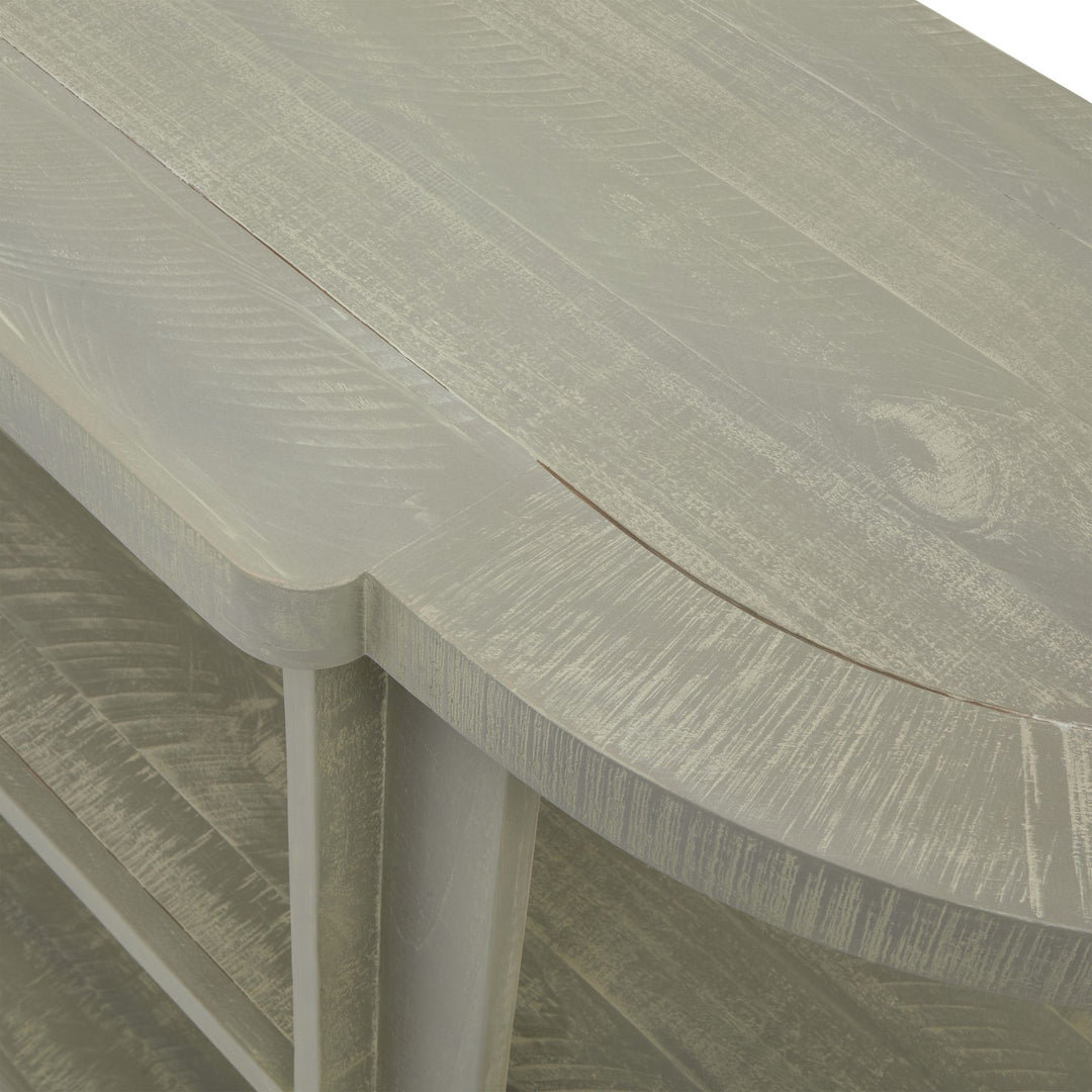 Maison Elegante Saltaire Collection 2 Shelf Console Table