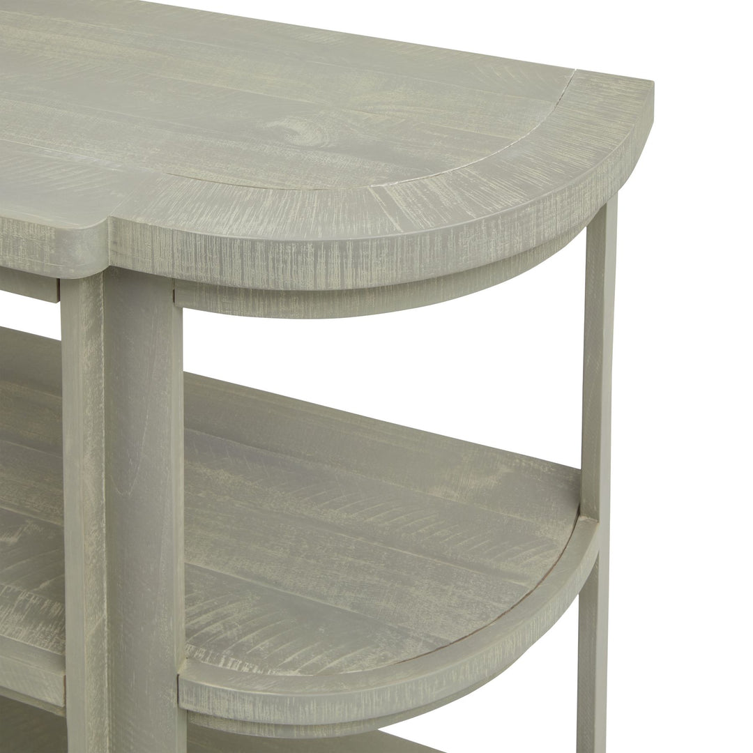 Maison Elegante Saltaire Collection 2 Shelf Console Table