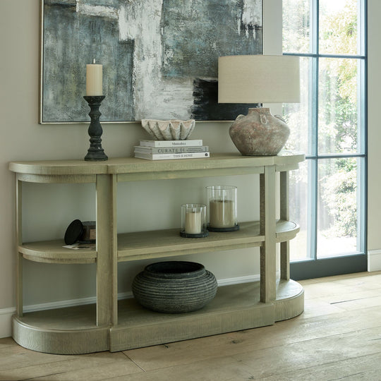 Maison Elegante Saltaire Collection 2 Shelf Console Table