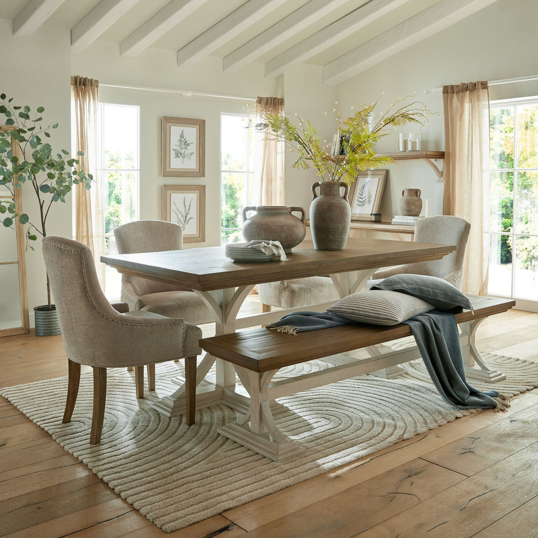 Maison Elegante Luna Collection Dining Bench