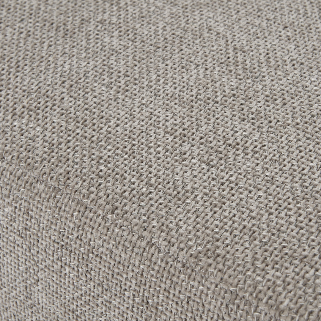 Maison Elegante Vesper Taupe Ottoman Foot Stool