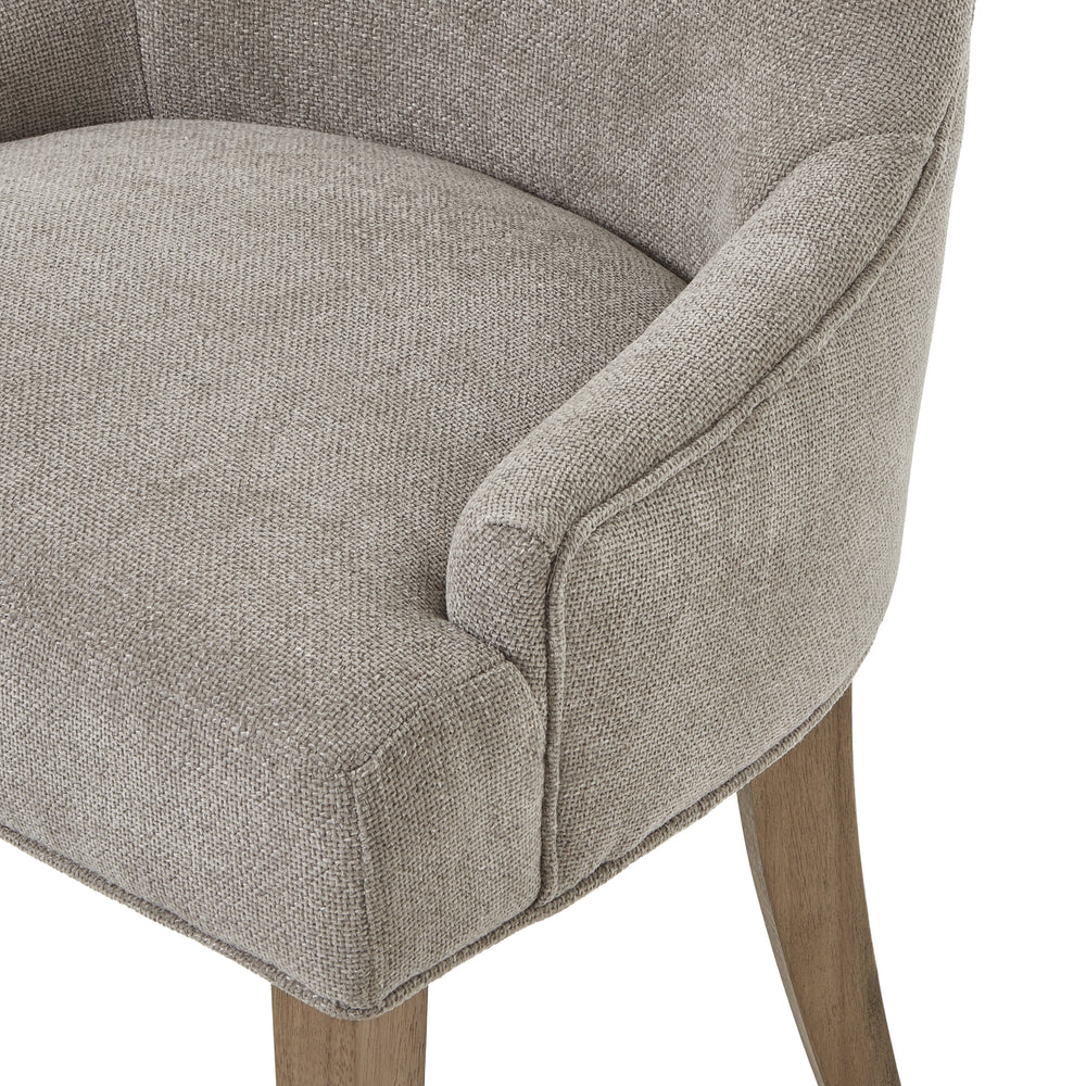 Maison Elegante Brockham Woven Taupe Dining Chair