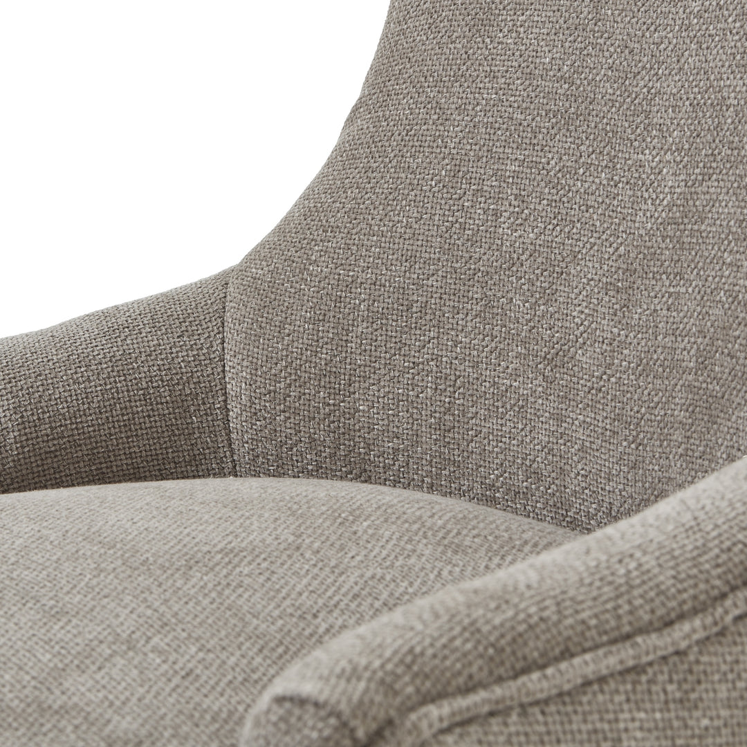 Maison Elegante Brockham Woven Taupe Dining Chair