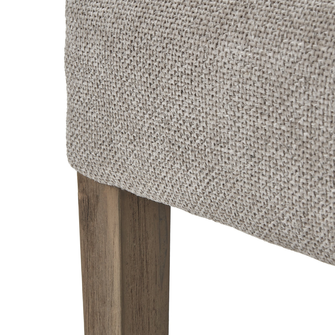 Maison Elegante Crompton Woven Taupe Dining Chair