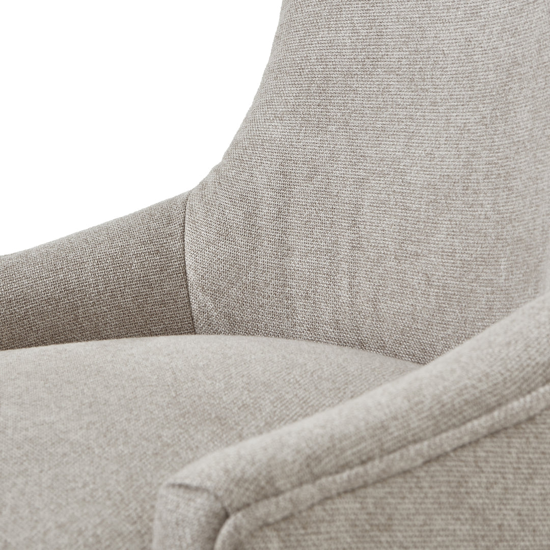 Maison Elegante Brockham Oatmeal Twill Dining Chair