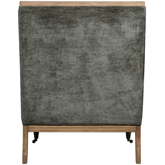 Maison Elegante Albury Olive Armchair