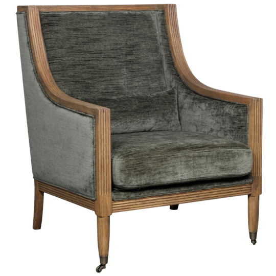Maison Elegante Albury Olive Armchair