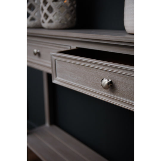Maison Elegante The Serene Collection Four Drawer Console Table