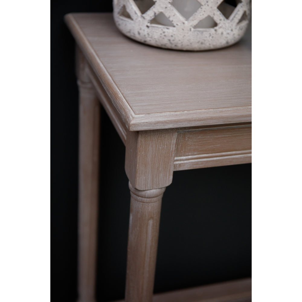 Maison Elegante The Serene Rattan Collection Large Console Table