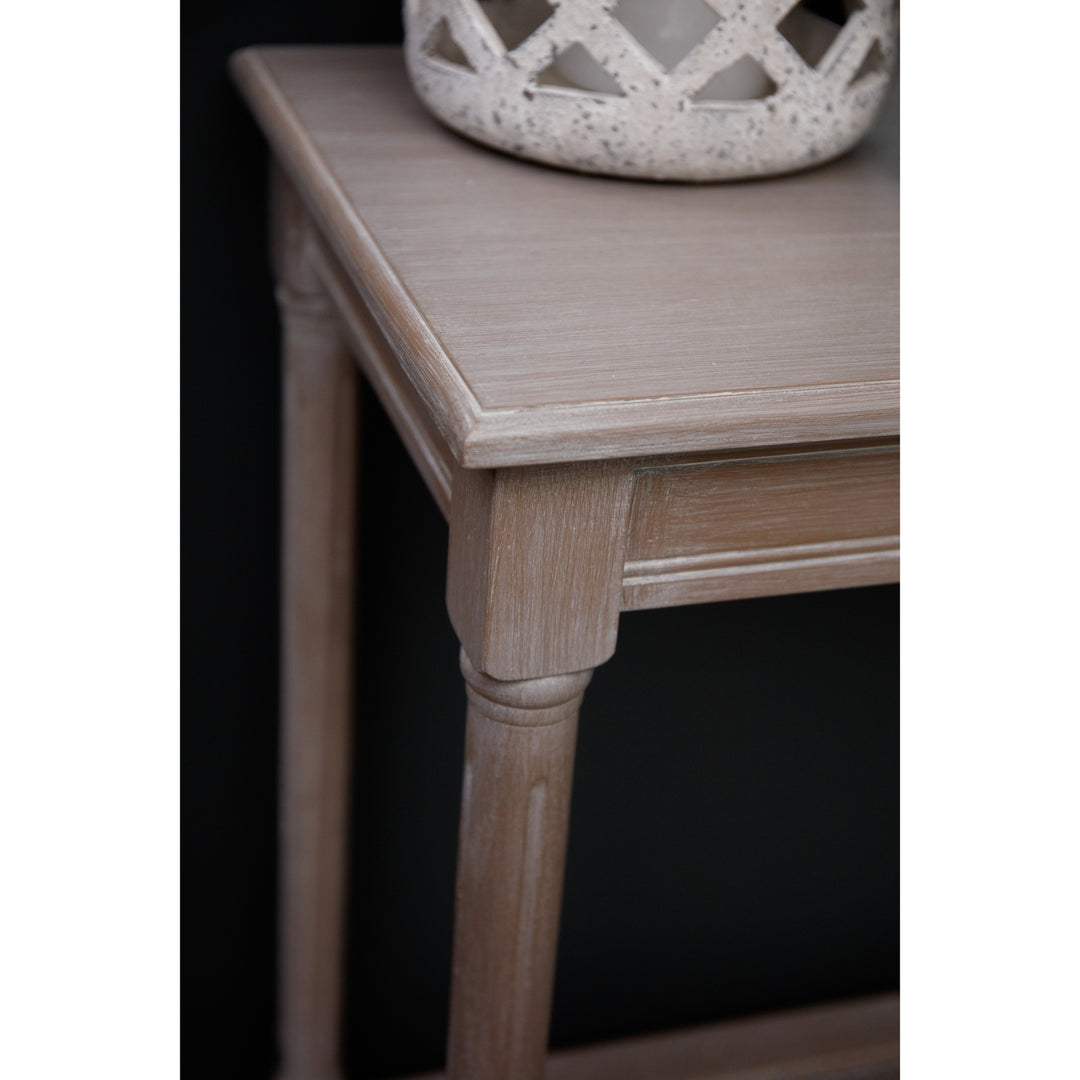 Maison Elegante The Serene Rattan Collection Large Console Table