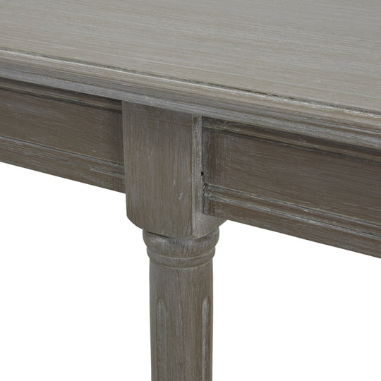Maison Elegante The Serene Rattan Collection Large Console Table