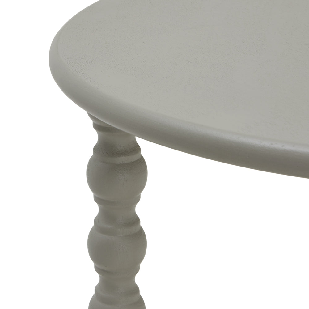 Maison Elegante The Camden Collection Round Side Table