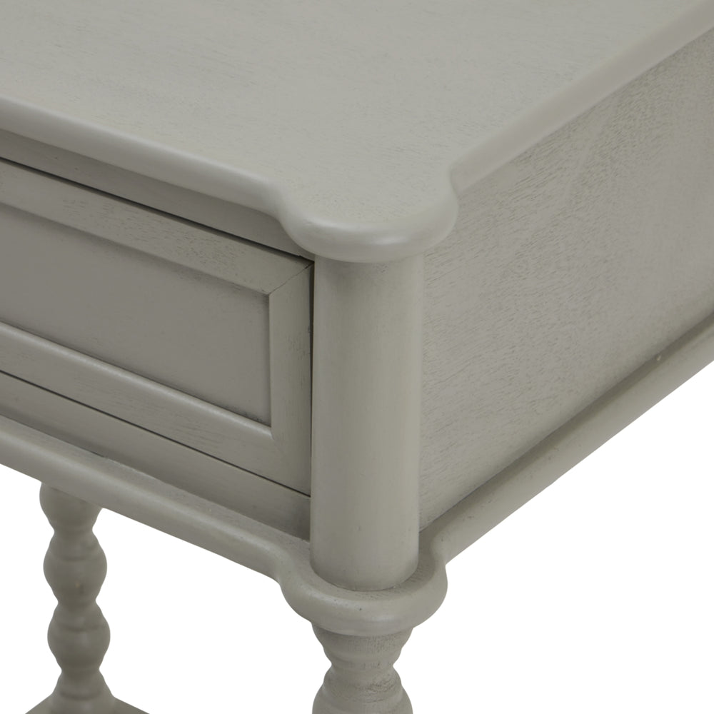 Maison Elegante The Camden Collection One Drawer Side Table